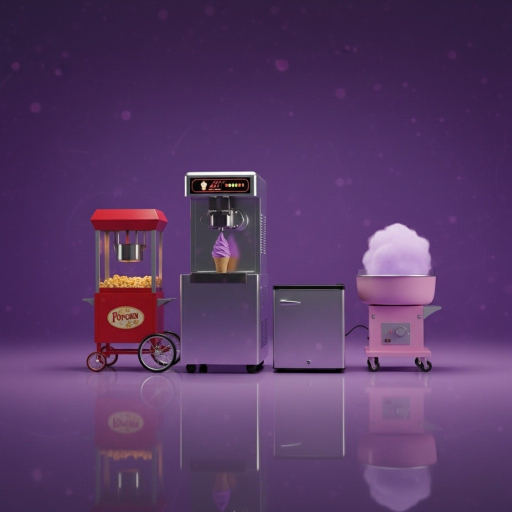 Rental of various machines